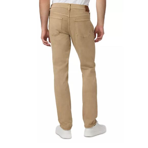 Paige Lennox Slim Fit Jeans Men’s 30x33 Tan Stretch Denim Vintage Light Oak - Picture 2 of 10